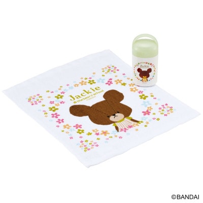 抗菌 ケース付おしぼり くまのがっこう OA5AG 奈良市 3-043 スケーター 617584