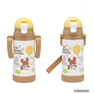 超軽量2WAYストローステンマグ350ml くまのがっこう STWM3N 12-123 628122