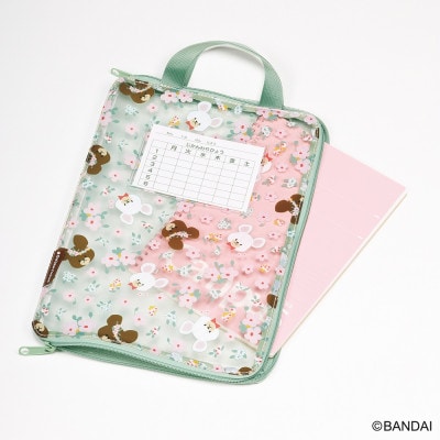 仕切り付き 連絡袋 A4 ZRF1 くまのがっこう 5-160 スケーター 661013