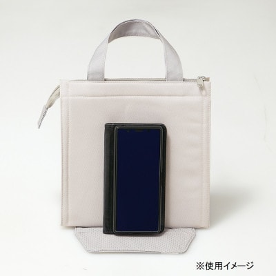 スマホスタンド付き ランチ バッグ  LBS5 ベージュ  5-161 スケーター 717000