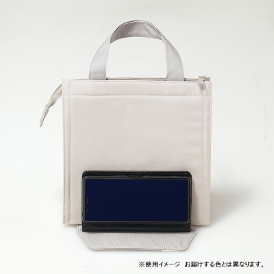 スマホスタンド付き ランチ バッグ LBS5 ブラック 5-162 スケーター 717017