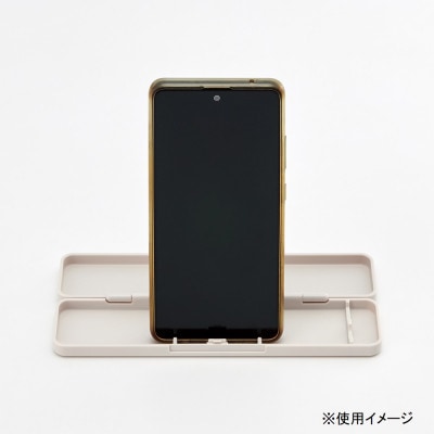 スマホスタンドにもなる コンビセット CCS3SASS ベージュ  2-014 716980