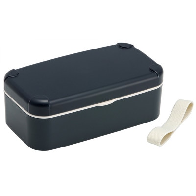 スマホスタンド付き 弁当箱 600ml PLB6SSH ブラック  4-175 716973