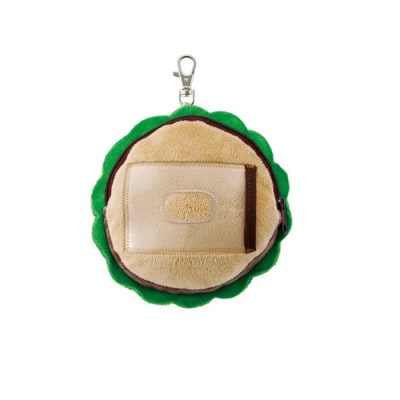 ぬいぐるみ型 リール付パスケース PASC1 バーガーコンクス バーガー  5-163 529122