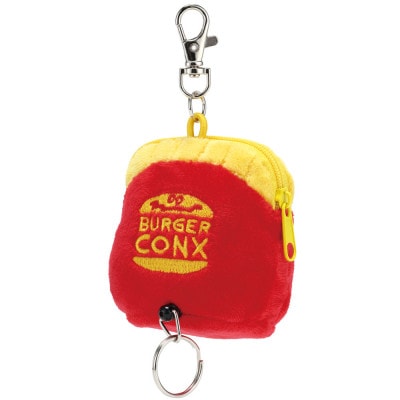 ぬいぐるみ リール付き キーホルダー ZRNK1 バーガーコンクス ポテト 4-179 683688