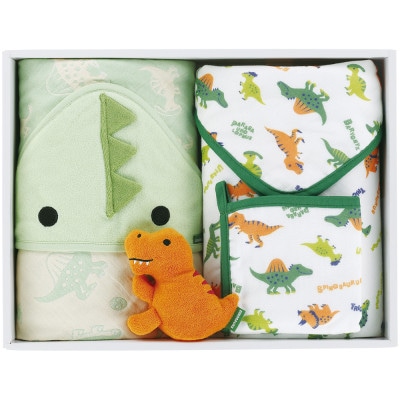 ベビー お世話 ギフトセット L SET1100 ディノサウルス 14-063 678905