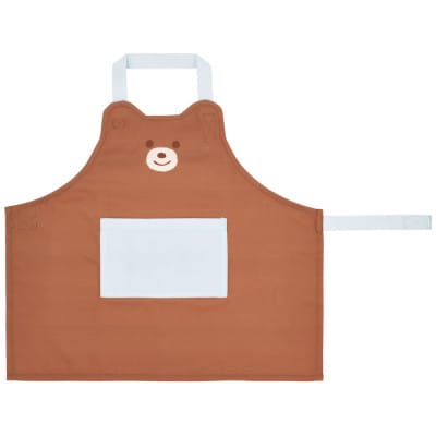 子供用 エプロン 三角巾 2点 セット KBEPS3 ぬいぐるみ くま 6-410 607417