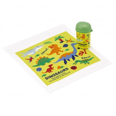 ケース付き おしぼりタオル OA4 ディノサウルス 奈良県奈良市 skt019 724794