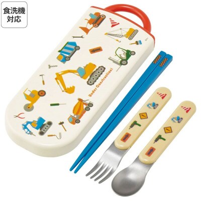カトラリーセット(箸 スプーン フォーク) TACC2 はたらくクルマ skt030 729423