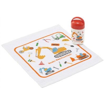 ケース付おしぼり OA5 はたらくクルマ 奈良県奈良市 skt036 スケーター 729461