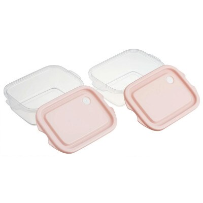 フードコンテナ 2個セット 500ml FCN2W スモーキーピンク skt076 726026