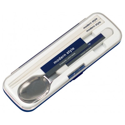 携帯用 お箸とスプーンのセット CCD2 モダンスタイル紺 奈良県奈良市 skt145 696572