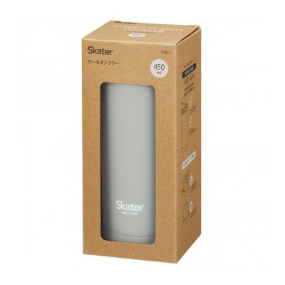 保温 保冷 ステンレス タンブラー 450ml STBF5 グレー skt150 700286