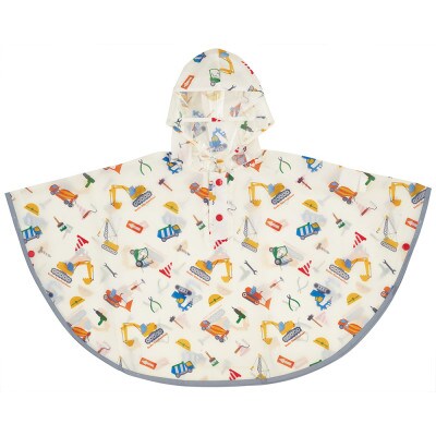 レインポンチョ 身長80～100cm用 RAPO2 はたらくクルマ skt152 684029