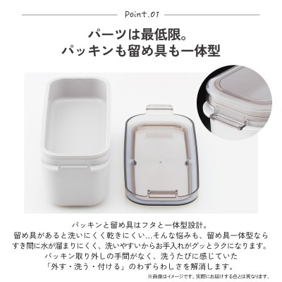 ラク洗 2段ランチボックス PALB6 フクシアピンク キッズドア skt160 727467