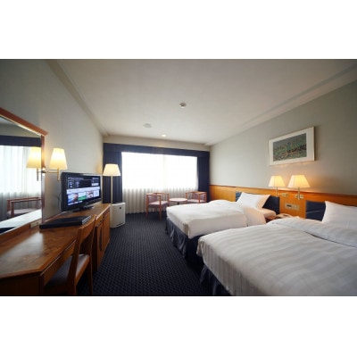 ホテル日航奈良ペア宿泊券ミドルツイン1泊食事なし計1枚