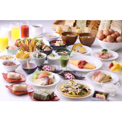 ホテル日航奈良ペア宿泊券ミドルツイン2名利用1泊朝食付