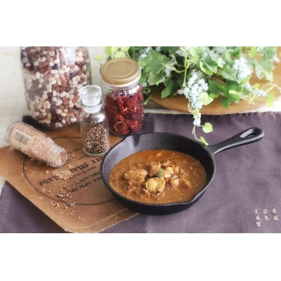 奈良産酒粕、大和橘、梅 化学調味料不使用の辛くないカレー!(レトルト×2個、カレー粉×1個のセット)