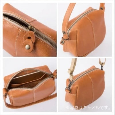 本革osampoポシェット(2way) ライトグリーン 32-008-3