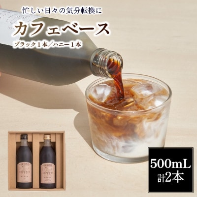 カフェベース 500ml 計2本 自家焙煎 ギフト ROKUMEI COFFEE H-100
