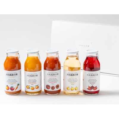 ほせき本舗　大和高原の滴おまかせジュースセット計170ml×5本