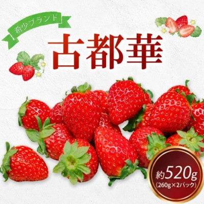 【先行受付】奈良のブランドいちご 古都華 約520g(260g×2) fwd004_R9