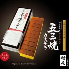 長崎県 五三焼カステラ(0.8号:10カット)(大村市)