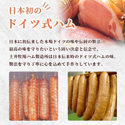 日本初伝来ハム　土井ハム4種セット【B】