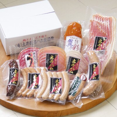 日本初伝来ハム　土井ハム10種セット【F】