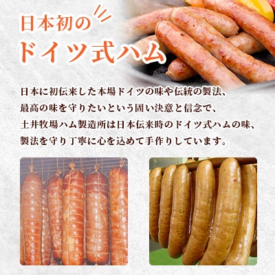 【土井ハム】ソーセージ詰合せ　6種 25本