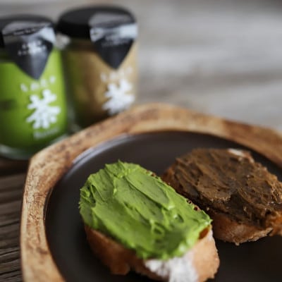 【毎月定期便】ちわたや茶バター 100g 2種 抹茶 2本 焙じ茶 2本 計4本(大村市)全3回
