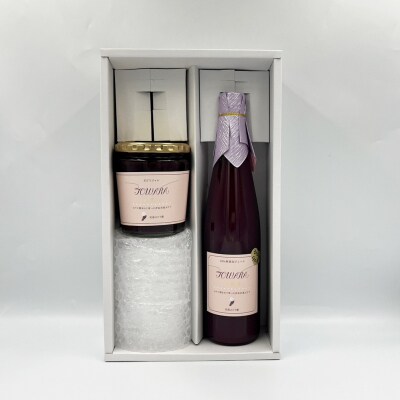高尾ぶどうストレートジュース(500ml×1本)・ぶどうジャム(350g×1)_E138
