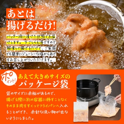 時短おかず 揚げるだけ やわらか!ジューシー!塩からあげ (計2kg・500g×4P)