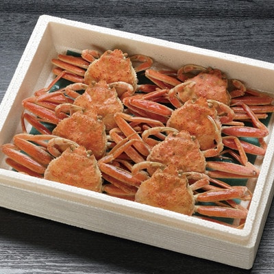 【訳あり】釜茹でセコガニ8匹入り　07-09