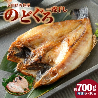 のどぐろ一夜干 冷凍 兵庫県香住産 約700g(6～10枚)