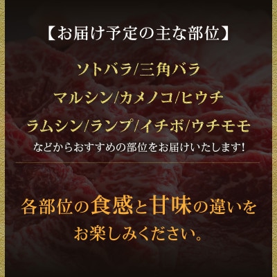 香美町産但馬牛焼肉三種盛り600g