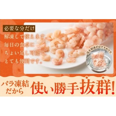 バナメイエビ 冷凍むきえび 大サイズ 解凍前 1.4kg(700g×2)背わた処理済みで簡単調理!