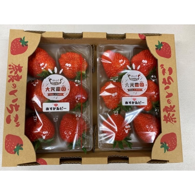  奈良県川西町産「あすかルビー」2パック入り