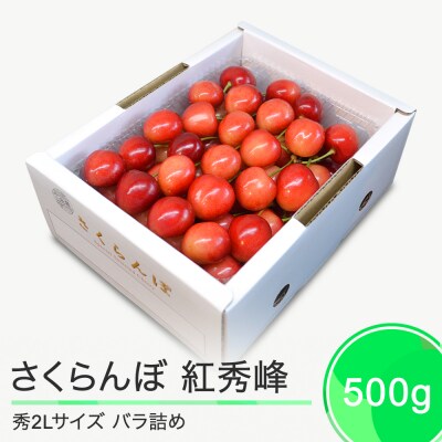 さくらんぼ 紅秀峰 秀2L 500g 山形県 フルーツ くだもの ry-bss2b500