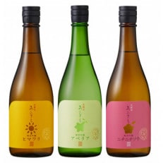 おくいずも花酵母　純米吟醸　飲み比べセット720ml3本
