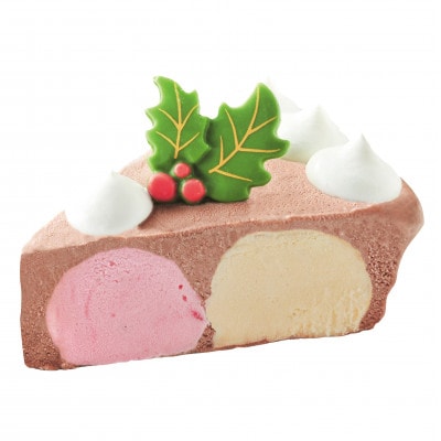 【クリスマス限定】12フレーバーハッピーアイスケーキ(チョコベース)