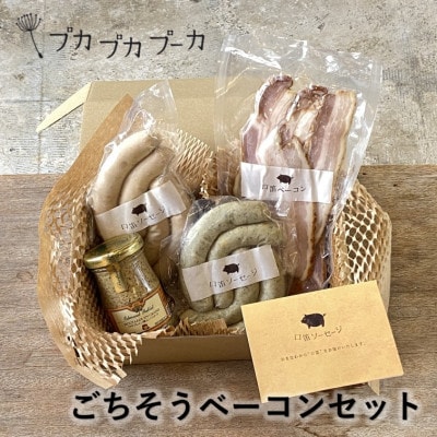 添加物/化学調味料不使用　【ごちそうベーコンセット】