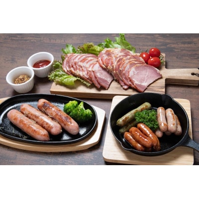 ミミガーピーナッツ和え & あぐー粗挽 ウインナー8cm 計2kg