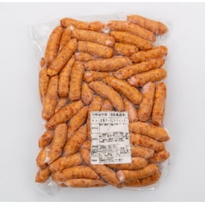 粗挽チーズ入り ウインナー6cm& あぐー粗挽 ソーセージ13cm 計2kg