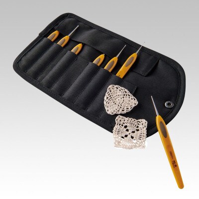 レース針「ペン‐E」7サイズケース入セット