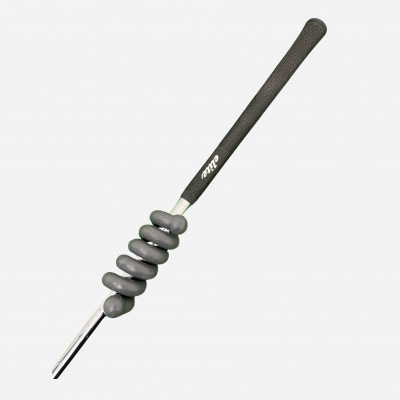 《2種:80g/100g》パイソンクラブコイル　ホワイト&グレー　ゴルフ練習器具　エリートグリップ