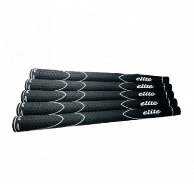 《バックラインあり/ブラック/5本》X360RUBBER　M60　ゴルフ練習器具　エリートグリップ