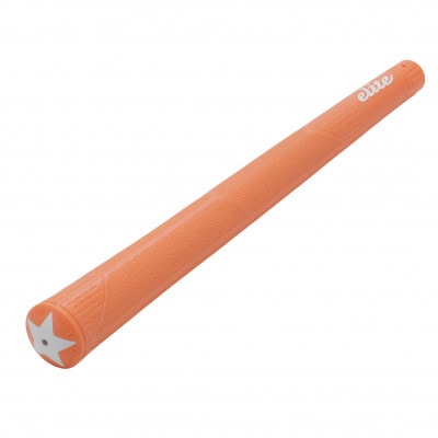 《バックラインあり/ワイルドオレンジ/5本》A50STAR 　ゴルフ練習器具　エリートグリップ