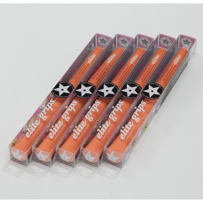 《バックラインなし/ワイルドオレンジ/5本》S48STAR　ゴルフ練習器具　エリートグリップ