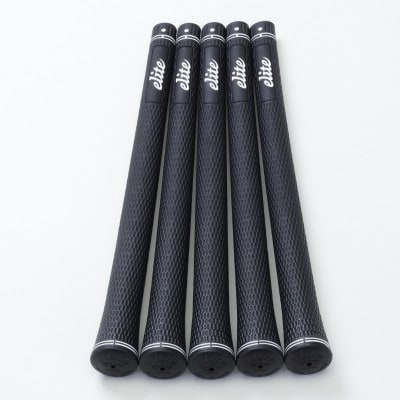 《バックラインあり/ベルリナブラック/5本》SX38　ゴルフ練習器具　エリートグリップ